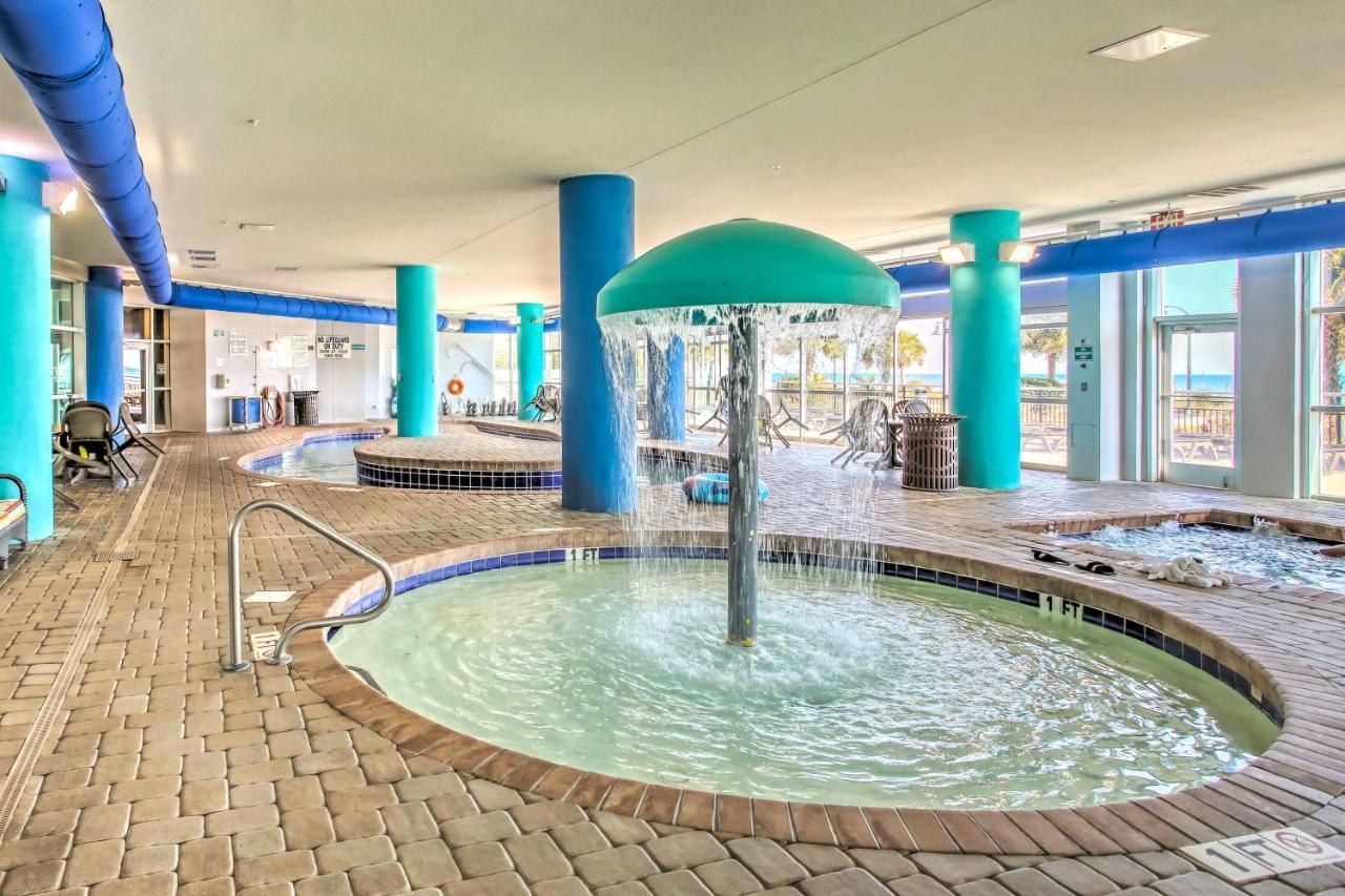 Beachfront Family Condo With View And Pool Access Myrtle Beach Exterior photo