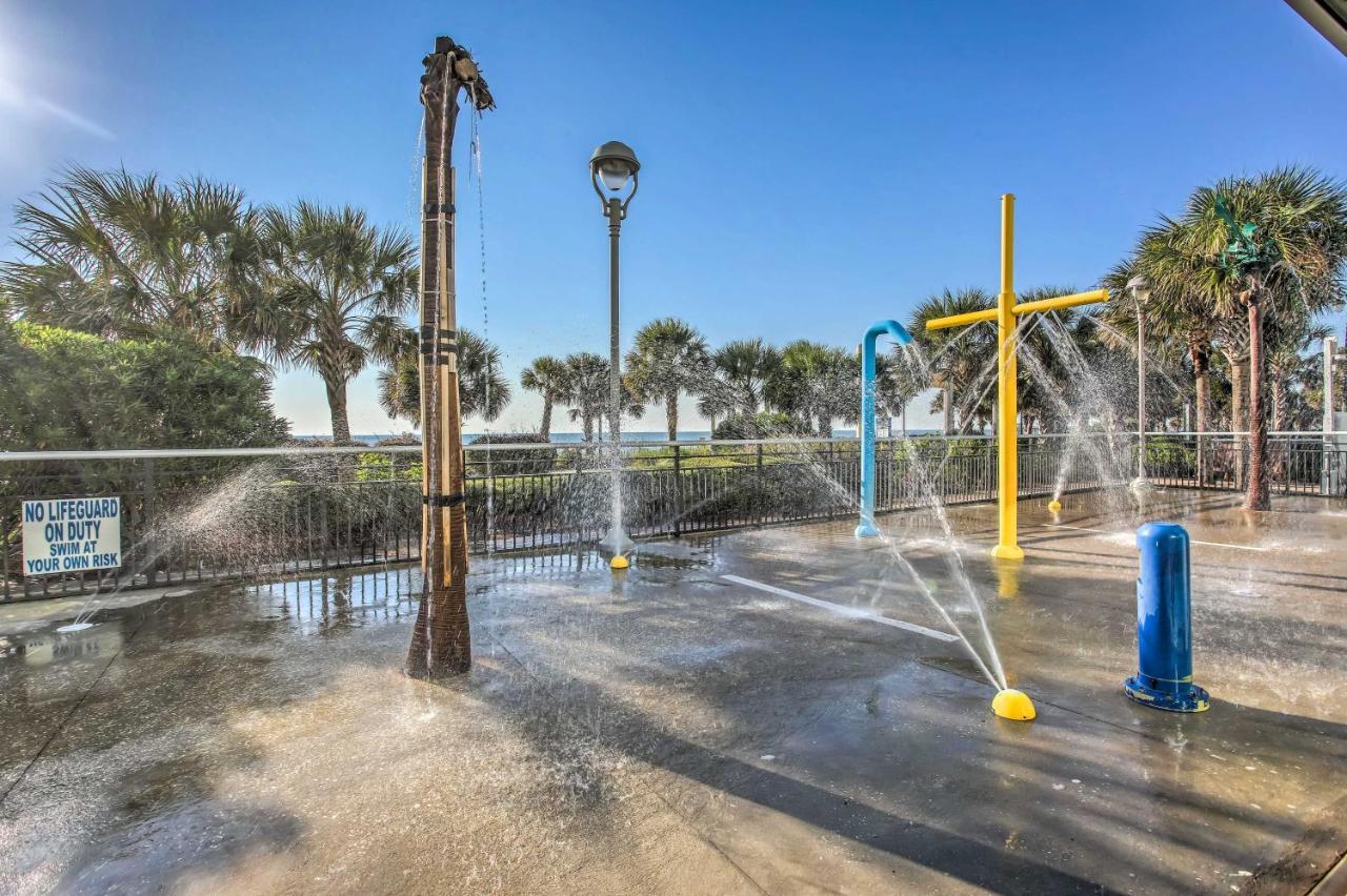 Beachfront Family Condo With View And Pool Access Myrtle Beach Exterior photo