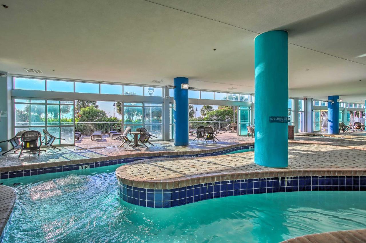 Beachfront Family Condo With View And Pool Access Myrtle Beach Exterior photo