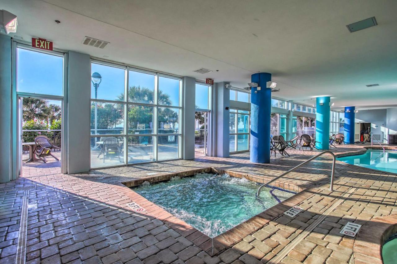 Beachfront Family Condo With View And Pool Access Myrtle Beach Exterior photo