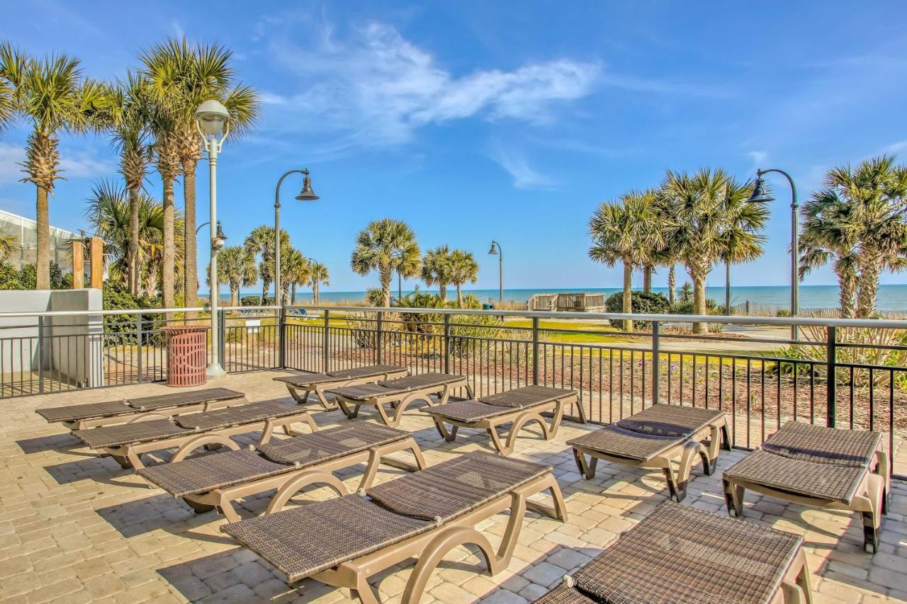 Beachfront Family Condo With View And Pool Access Myrtle Beach Exterior photo